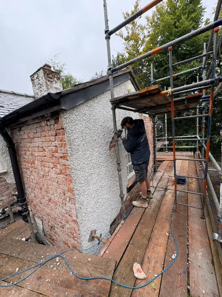 cement render removal lancashire